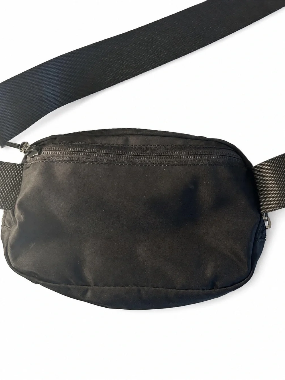 lululemon Everywhere Black Waist/Shoulder Belt Bag 1L